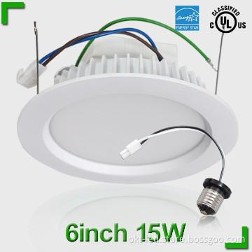 Professional led down light manufacturer! dimmable ul 6inch downlight